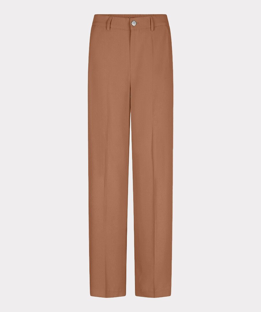 Trousers wide crêpe