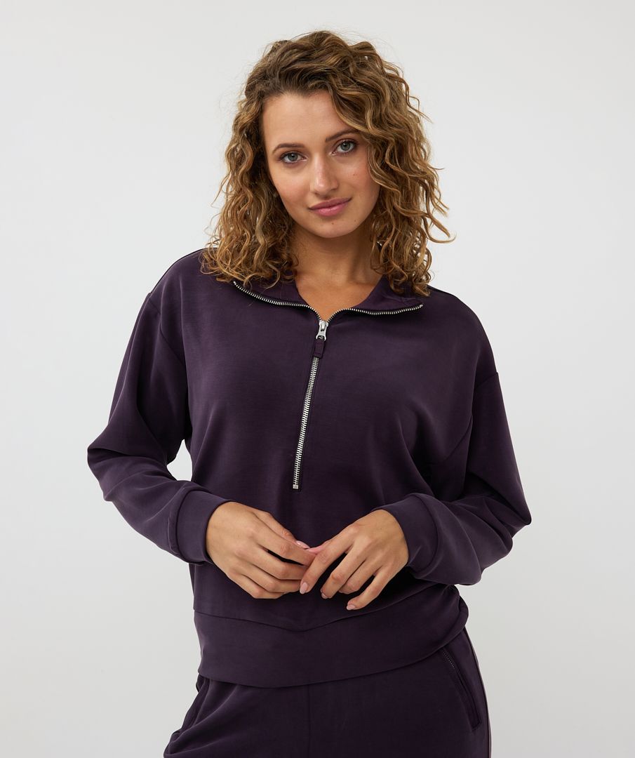 Sweater zipper modal