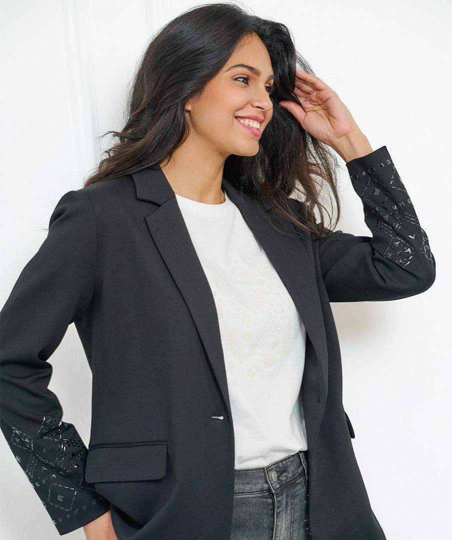 Blazer embellishment