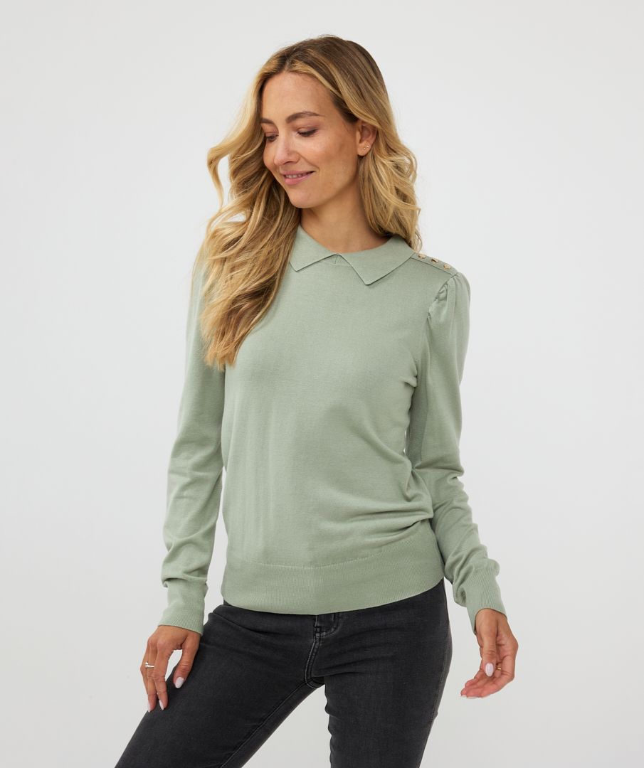 Sweater collars top