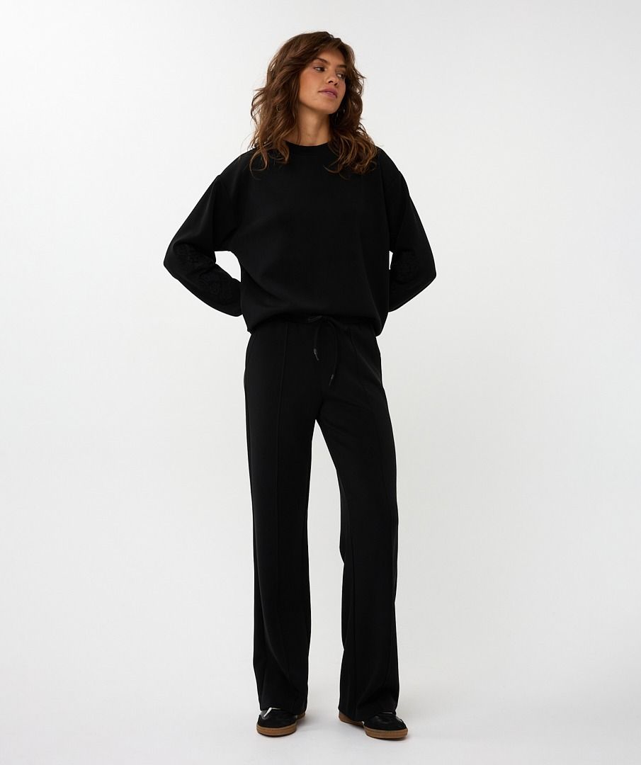 Trousers wide modal
