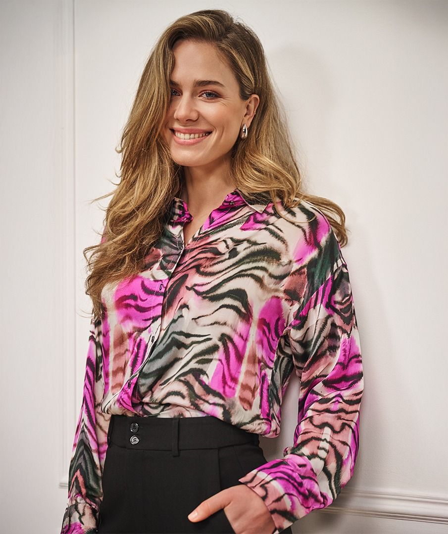 Blouse Zebra print