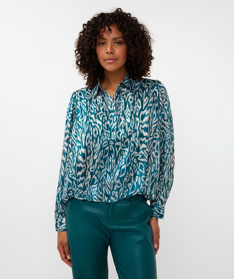 Blouse puffed Crystal Glow